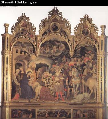 Gentile da Fabriano Adoration of the Magi (mk08)